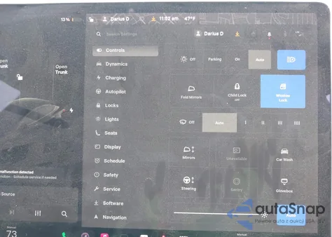 2021 Tesla Model 3 Standard Range Plus Rear-Wheel Drive z USA, uszkodzony, nr VIN 5YJ3E1EA8MF985581